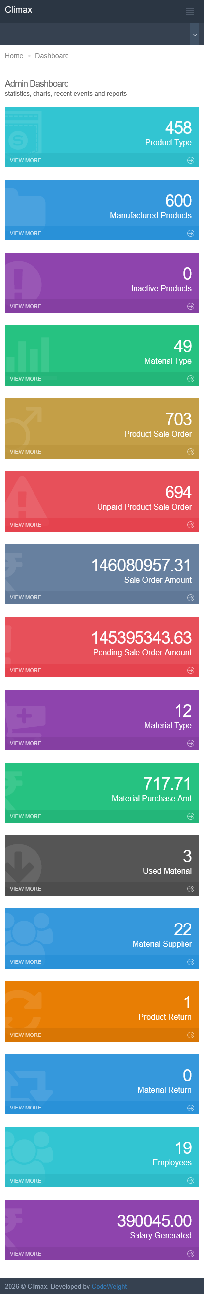 Nazim Brothers Mobile Website